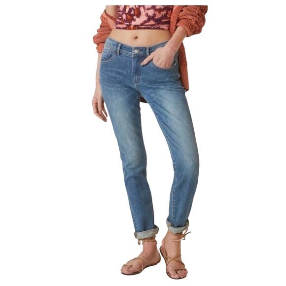 Anthropologie Denim - Anthropologie Pilcro Women’s jeans, slim boyfriend, distressed, light wash, 27